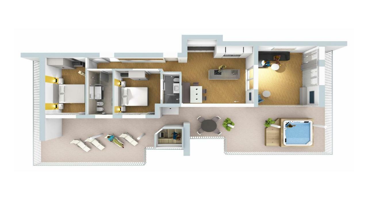 思科纳Penthouse Skygarden公寓 外观 照片